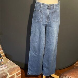 Just Black Denim Wide-Leg Jeans